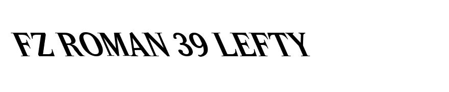 FZ ROMAN 39 LEFTY