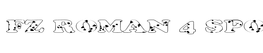 FZ ROMAN 4 SPOTTED EX