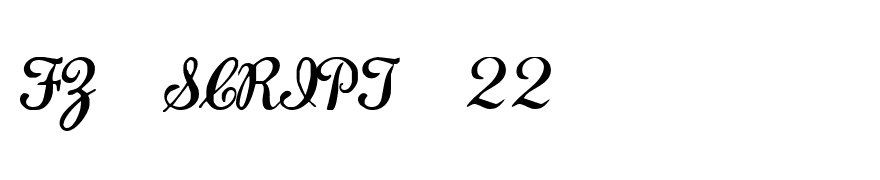 FZ SCRIPT 22