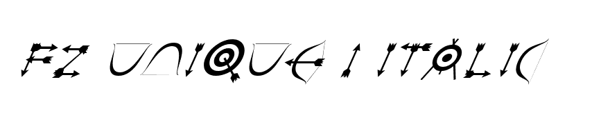 FZ UNIQUE 1 ITALIC