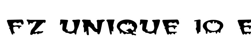 FZ UNIQUE 10 EX