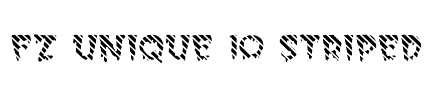 FZ UNIQUE 10 STRIPED