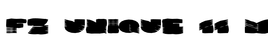 FZ UNIQUE 11 MANGLED EX