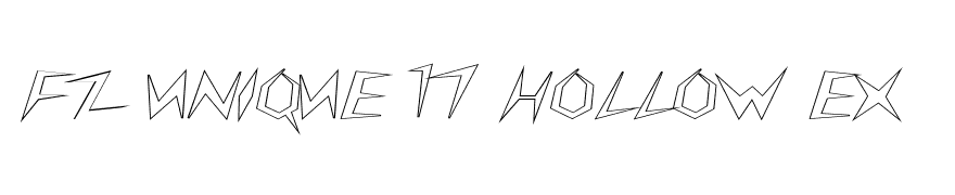 FZ UNIQUE 17 HOLLOW EX