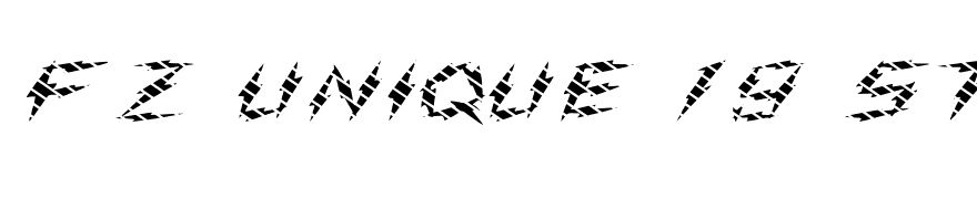 FZ UNIQUE 19 STRIPED EX