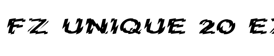 FZ UNIQUE 20 EX