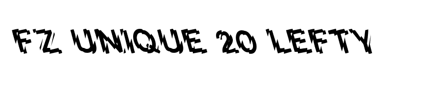 FZ UNIQUE 20 LEFTY