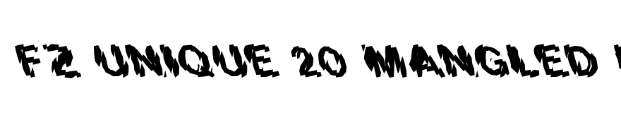 FZ UNIQUE 20 MANGLED LEFTY