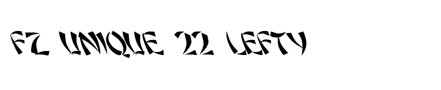 FZ UNIQUE 22 LEFTY
