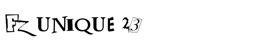 FZ UNIQUE 23