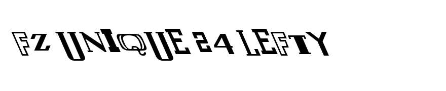 FZ UNIQUE 24 LEFTY