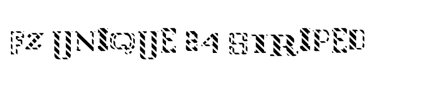 FZ UNIQUE 24 STRIPED