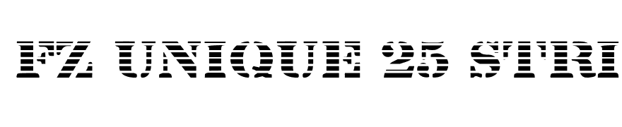 FZ UNIQUE 25 STRIPED