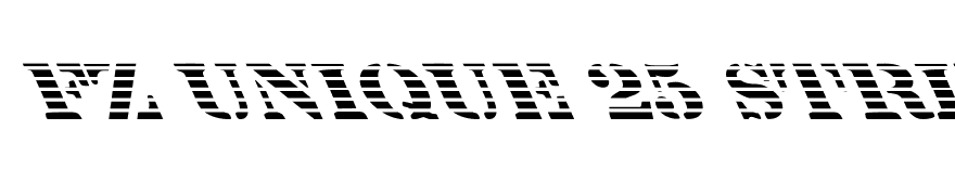 FZ UNIQUE 25 STRIPED LEFTY