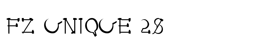 FZ UNIQUE 28