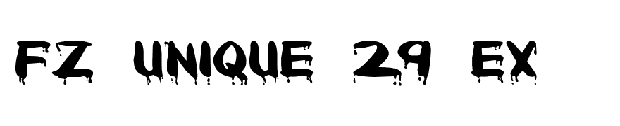 FZ UNIQUE 29 EX