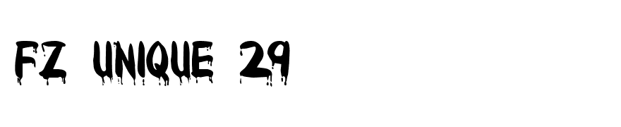 FZ UNIQUE 29