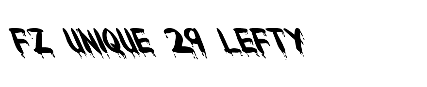 FZ UNIQUE 29 LEFTY