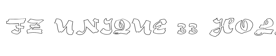 FZ UNIQUE 33 HOLLOW EX