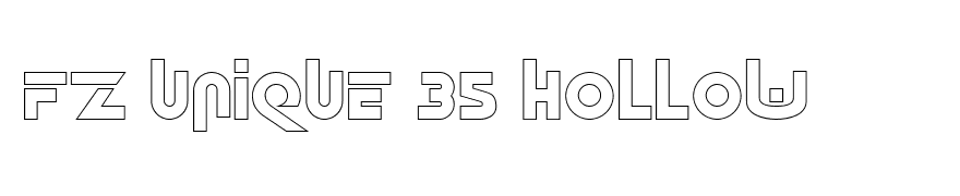 FZ UNIQUE 35 HOLLOW
