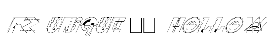 FZ UNIQUE 36 HOLLOW ITALIC