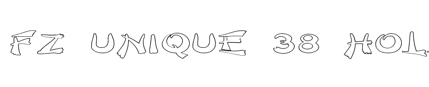 FZ UNIQUE 38 HOLLOW EX