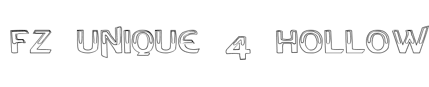 FZ UNIQUE 4 HOLLOW EX