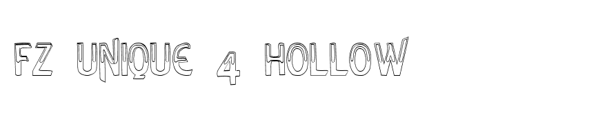 FZ UNIQUE 4 HOLLOW