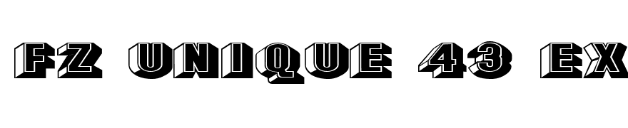 FZ UNIQUE 43 EX