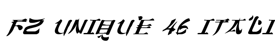 FZ UNIQUE 46 ITALIC