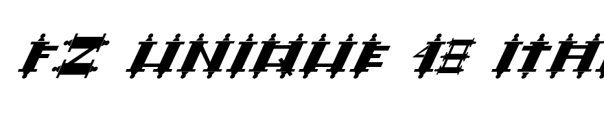 FZ UNIQUE 48 ITALIC