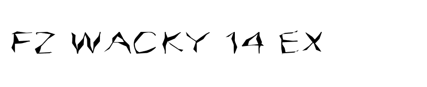 FZ WACKY 14 EX