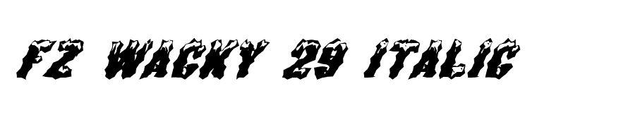 FZ WACKY 29 ITALIC