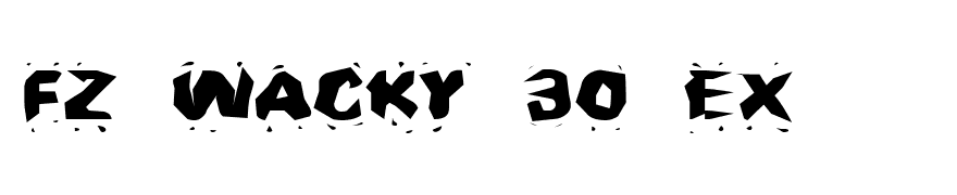FZ WACKY 30 EX