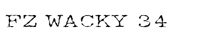 FZ WACKY 34
