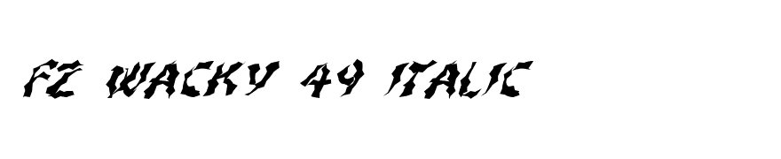 FZ WACKY 49 ITALIC