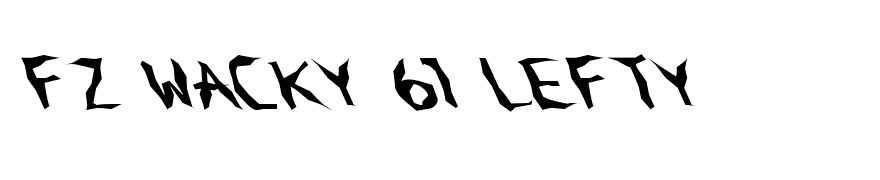 FZ WACKY 61 LEFTY