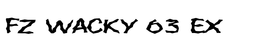 FZ WACKY 63 EX