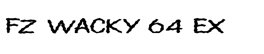 FZ WACKY 64 EX
