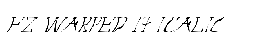 FZ WARPED 14 ITALIC