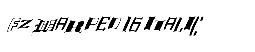 FZ WARPED 16 ITALIC