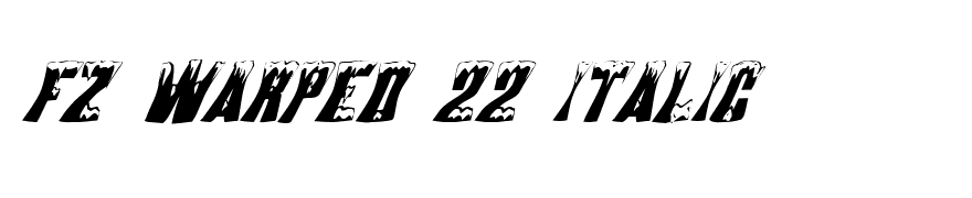 FZ WARPED 22 ITALIC