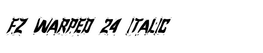 FZ WARPED 24 ITALIC