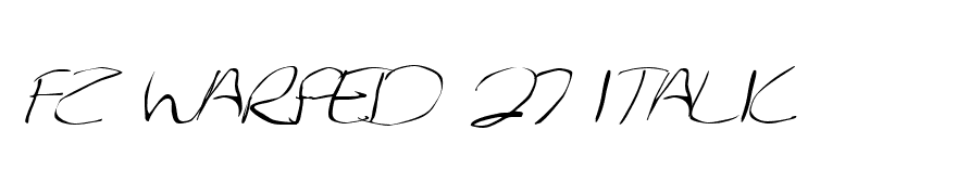 FZ WARPED 27 ITALIC