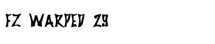FZ WARPED 29