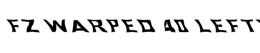 FZ WARPED 40 LEFTY