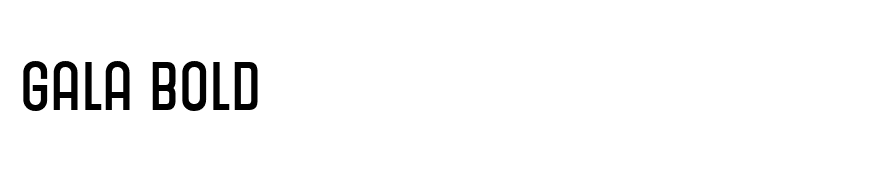 Gala Bold