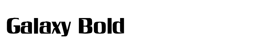 Galaxy Bold