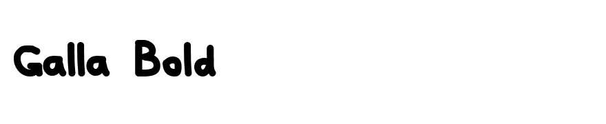 Galla Bold