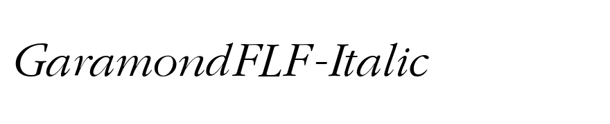 GaramondFLF-Italic